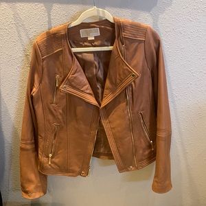 Michael Kors genuine leather jacket